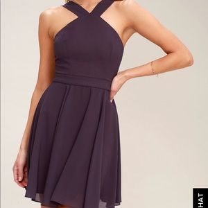 Lulu’s purple dress